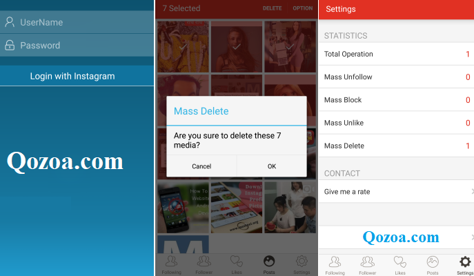 How To Delete Multiple Photos using Mass Delete for Instagram