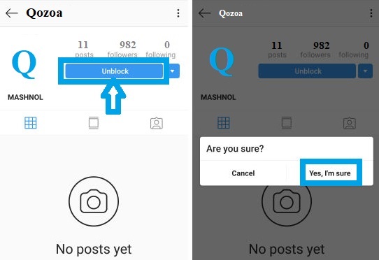 How To UnBlock Someone on Instagram