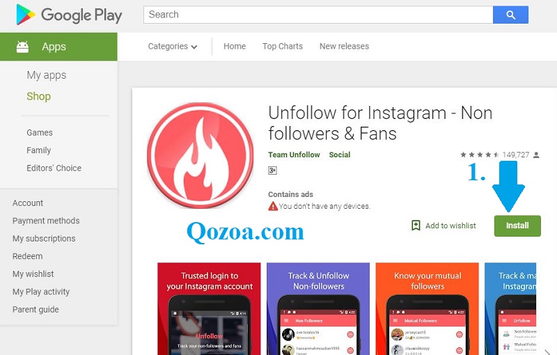 Unfollow for Instagram – No followers & Fans [Android]