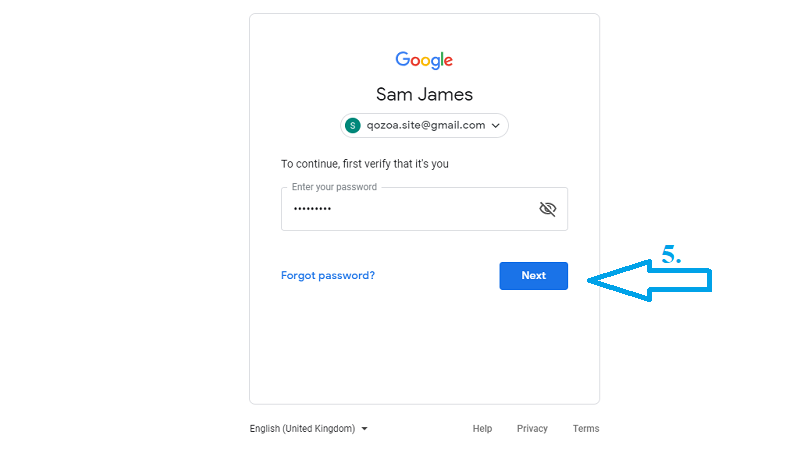 delete gmail account