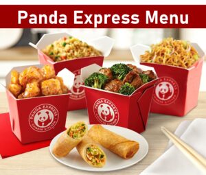 Panda Express Menu