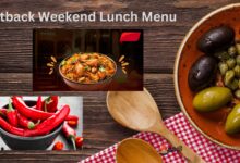 Outback Weekend Lunch Menu