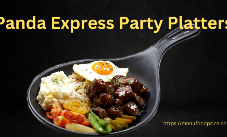 Panda Express Party Platters